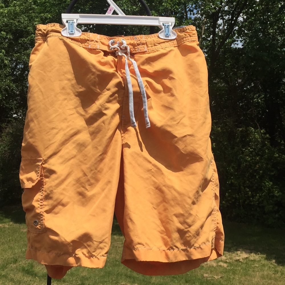 Orange Board Shorts